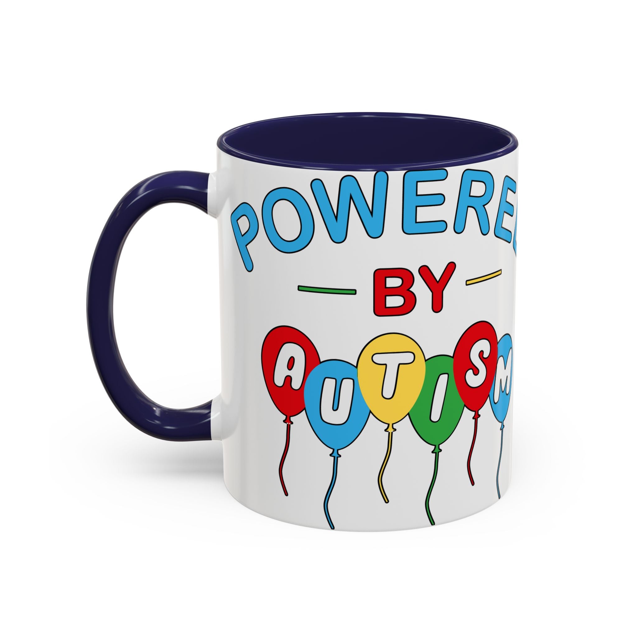 Celebrated Mommy Balloon Accent Coffee Mug — Funny Mom Birthday Gift (11/15oz)