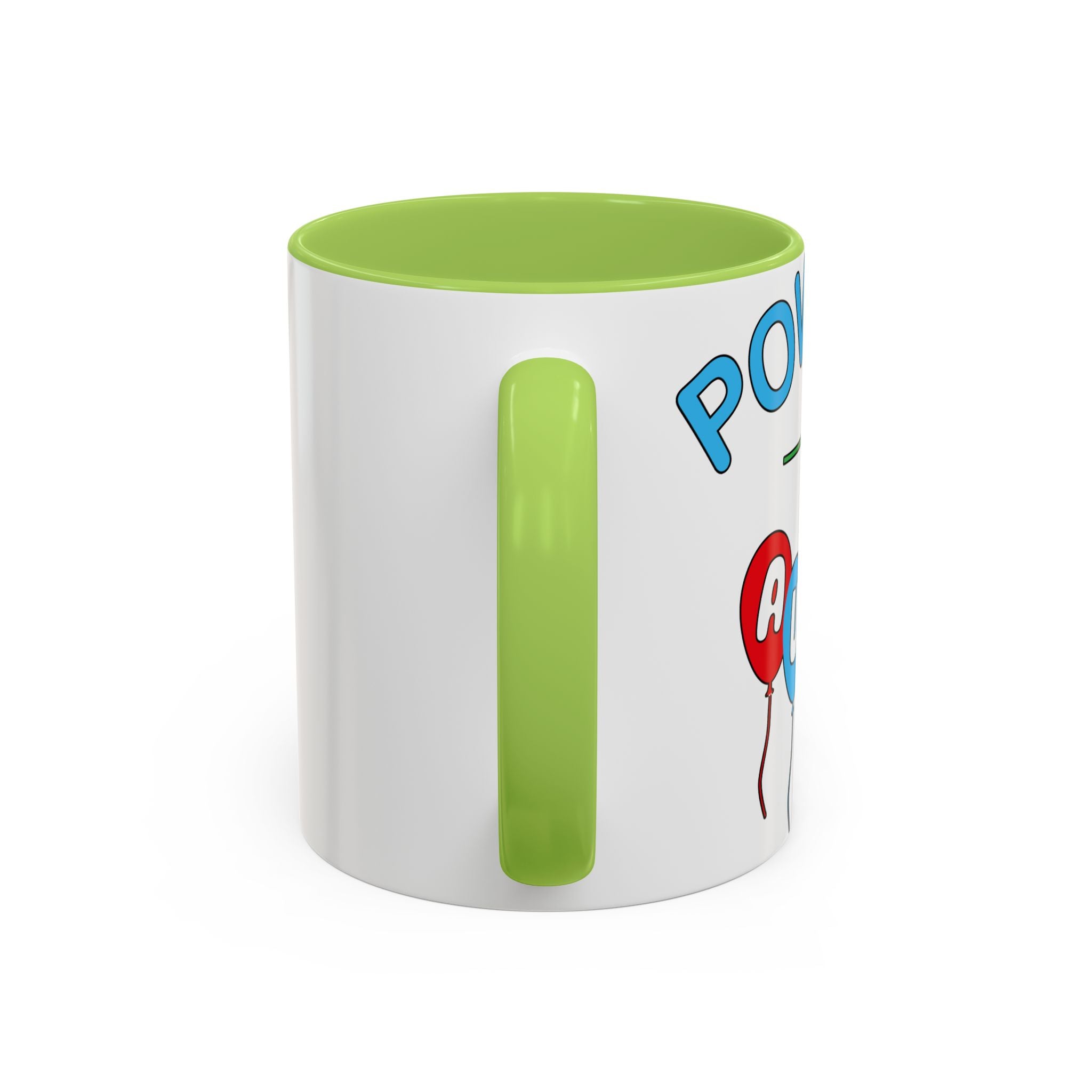 Celebrated Mommy Balloon Accent Coffee Mug — Funny Mom Birthday Gift (11/15oz)