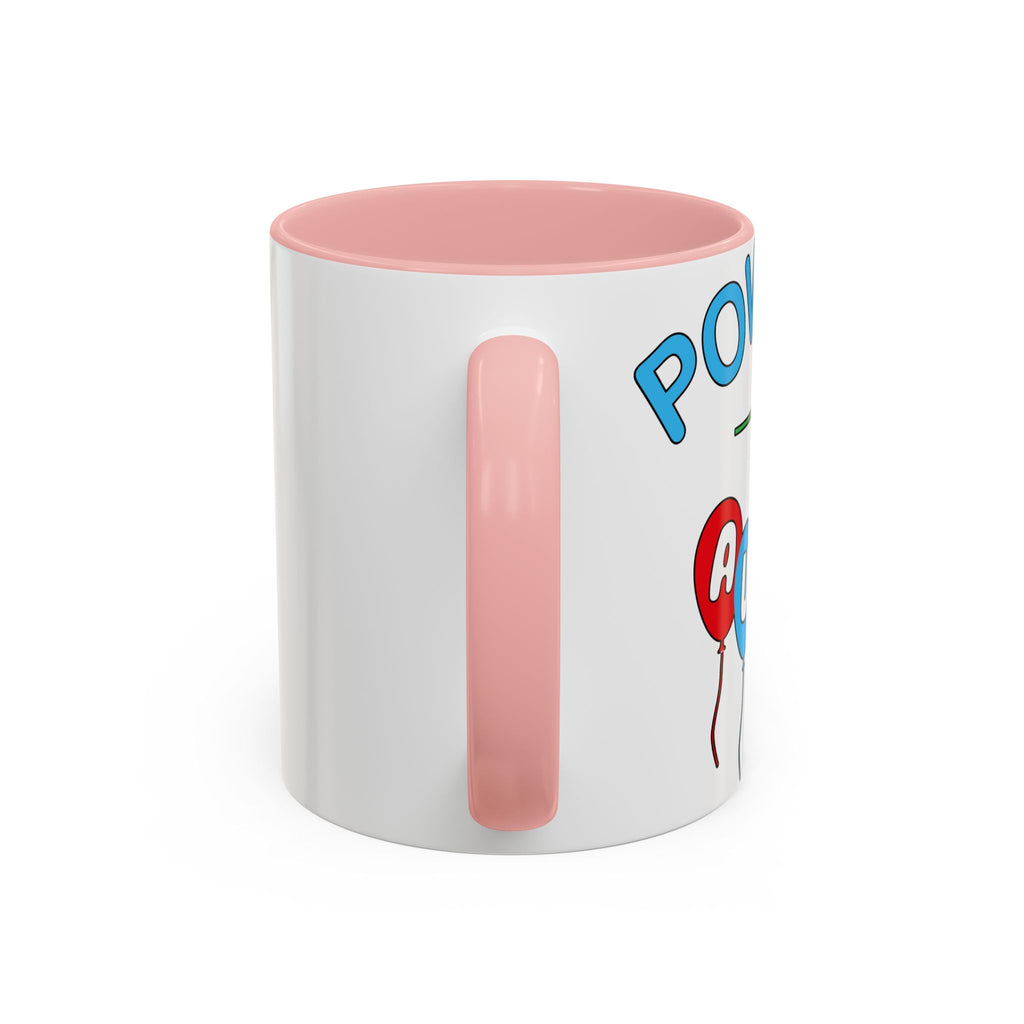 Celebrated Mommy Balloon Accent Coffee Mug — Funny Mom Birthday Gift (11/15oz)