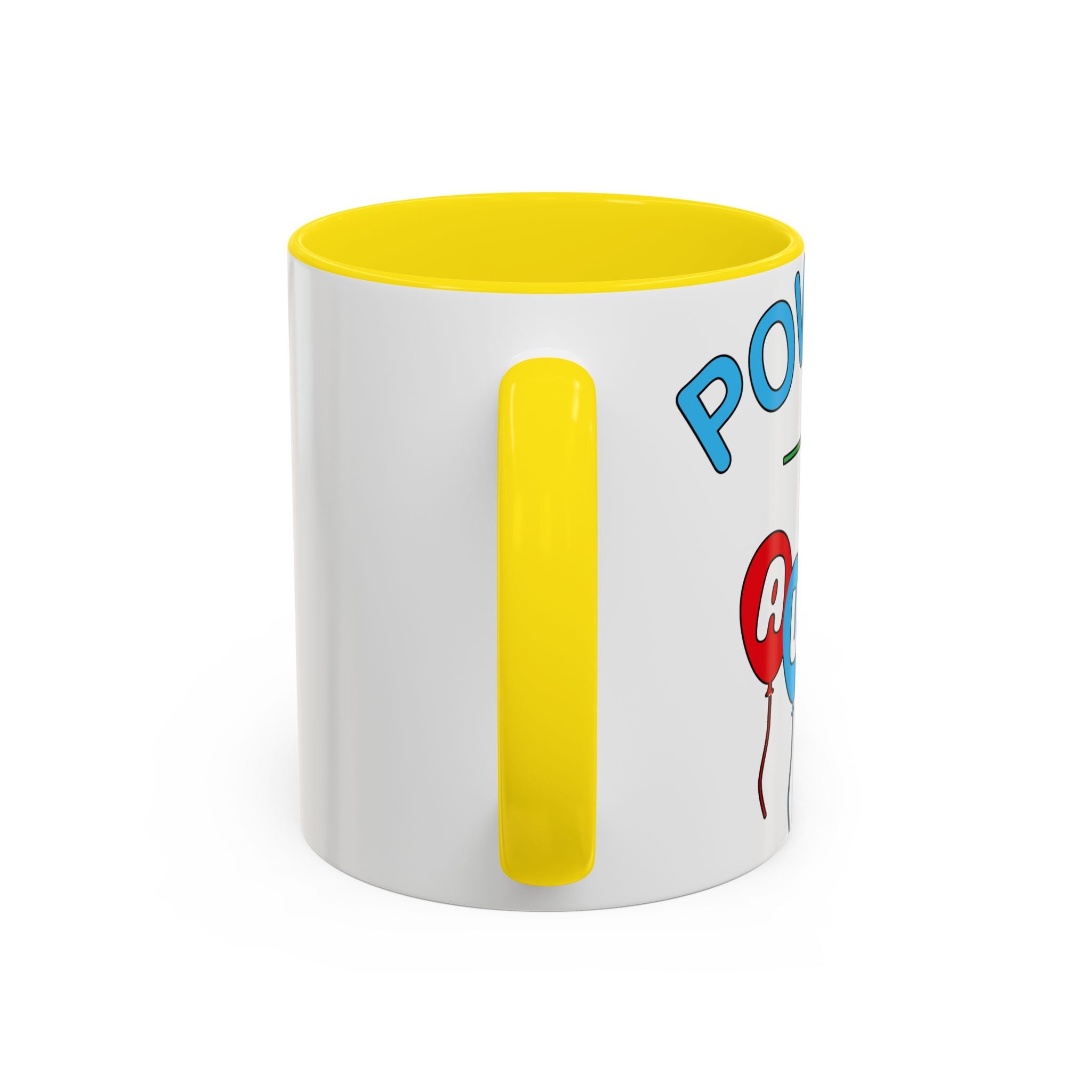 Celebrated Mommy Balloon Accent Coffee Mug — Funny Mom Birthday Gift (11/15oz)