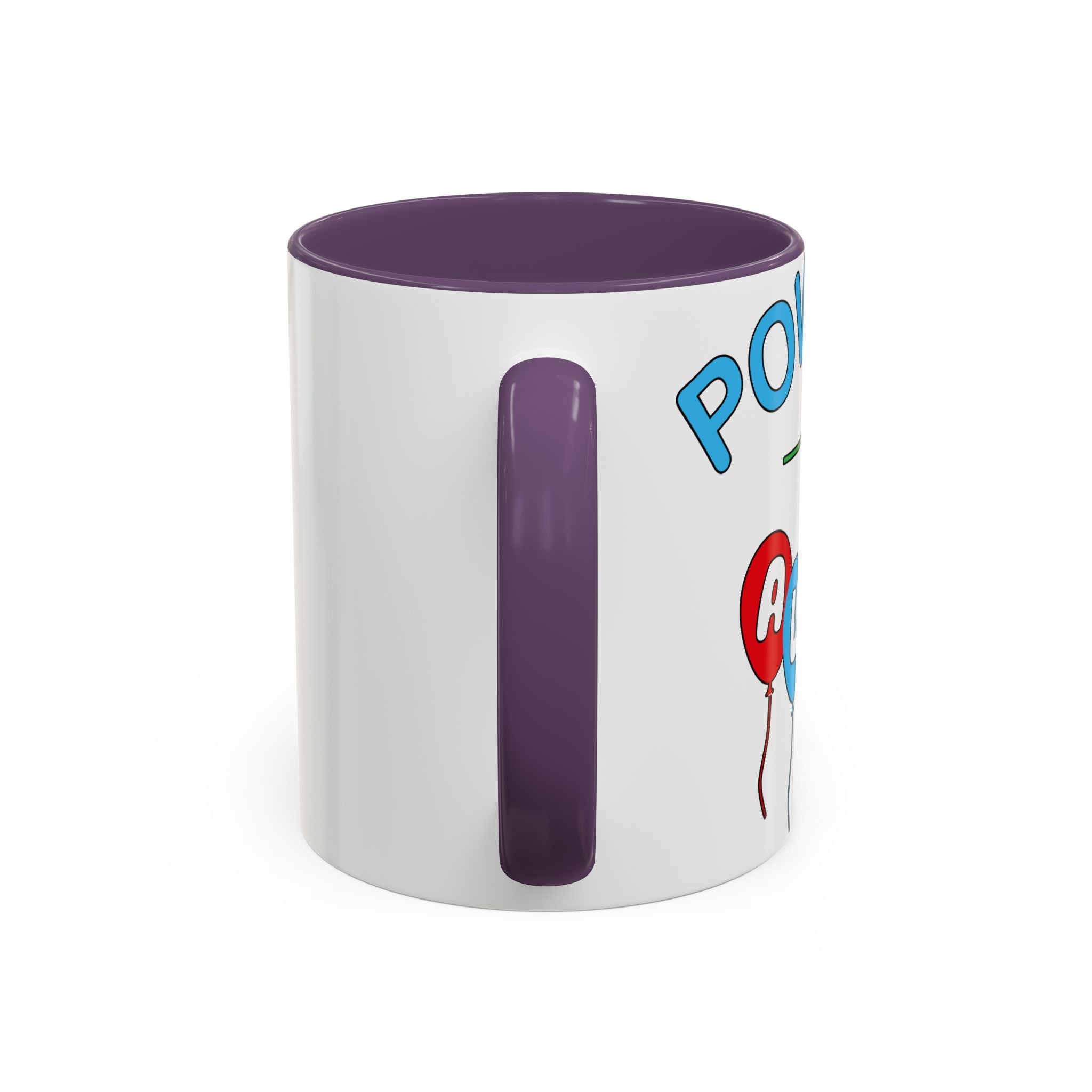 Celebrated Mommy Balloon Accent Coffee Mug — Funny Mom Birthday Gift (11/15oz)