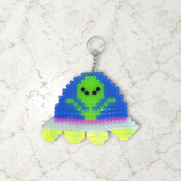 Alien Invasion Keychain