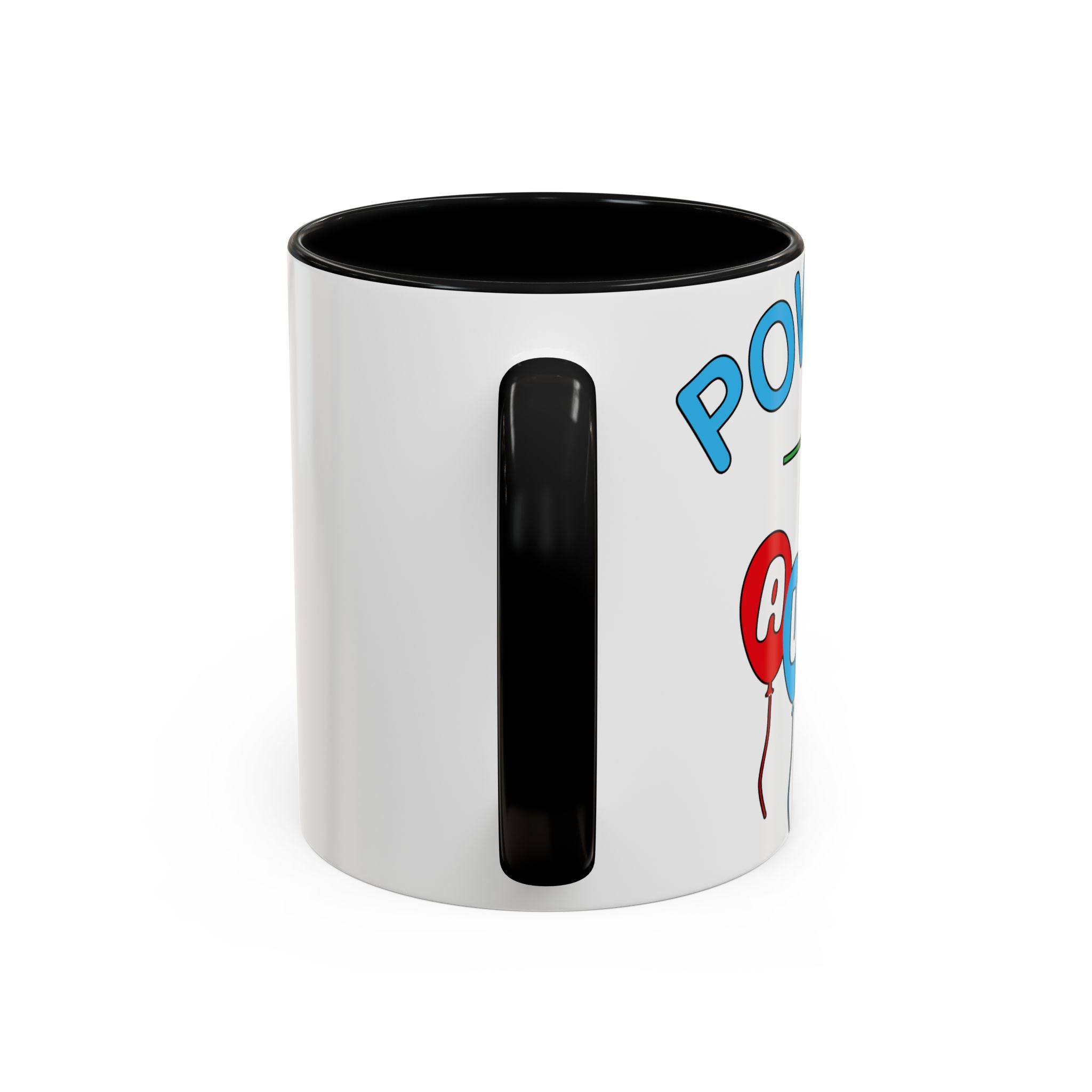 Celebrated Mommy Balloon Accent Coffee Mug — Funny Mom Birthday Gift (11/15oz)