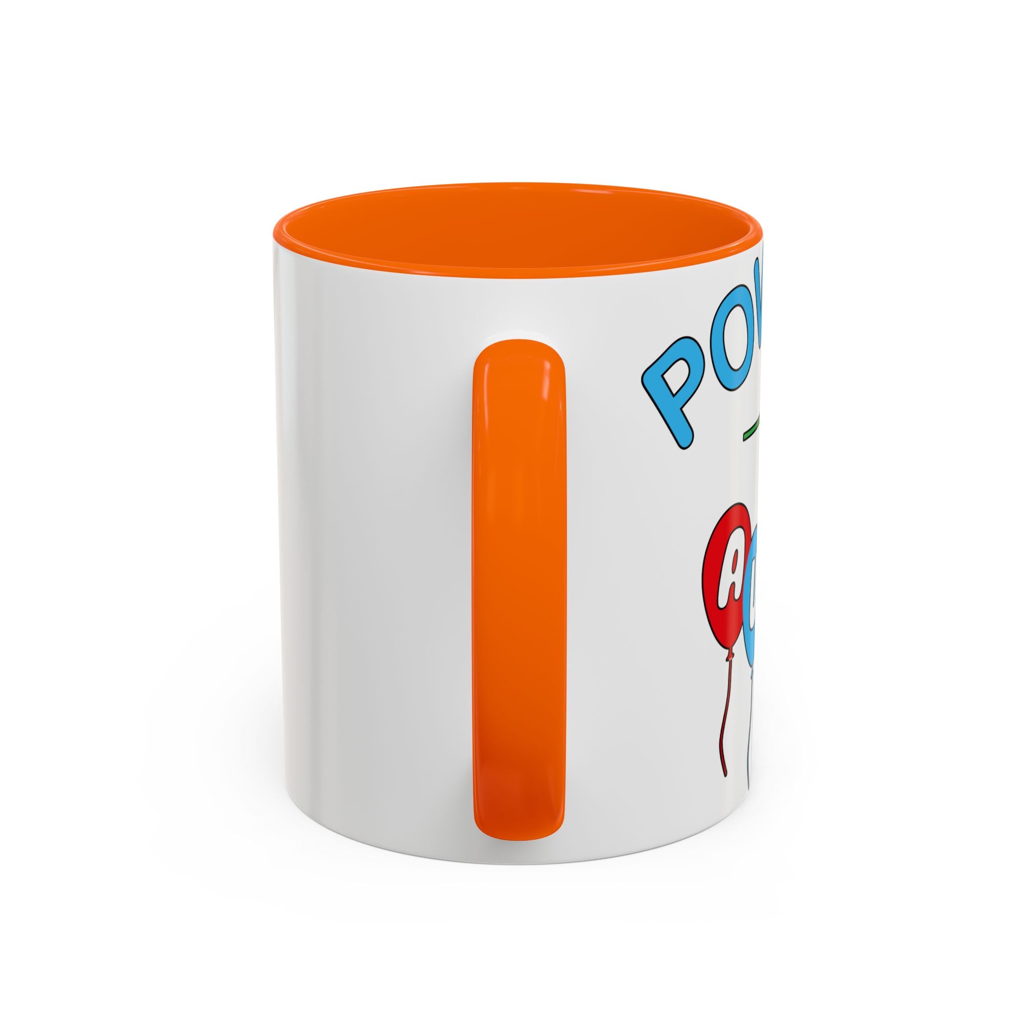 Celebrated Mommy Balloon Accent Coffee Mug — Funny Mom Birthday Gift (11/15oz)