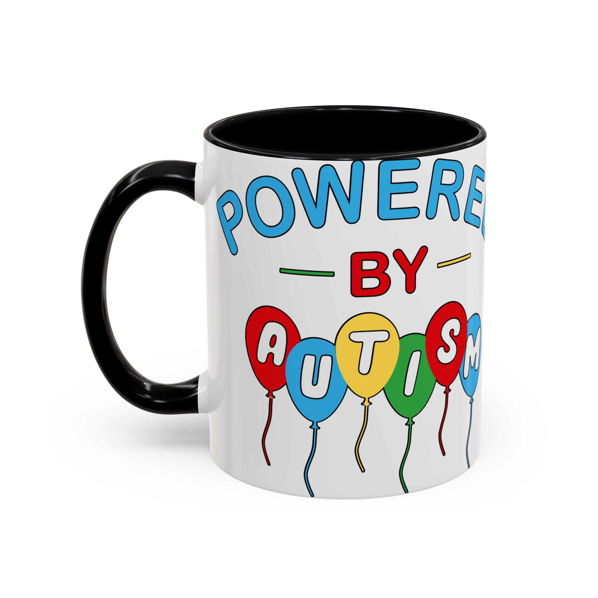 Celebrated Mommy Balloon Accent Coffee Mug — Funny Mom Birthday Gift (11/15oz)