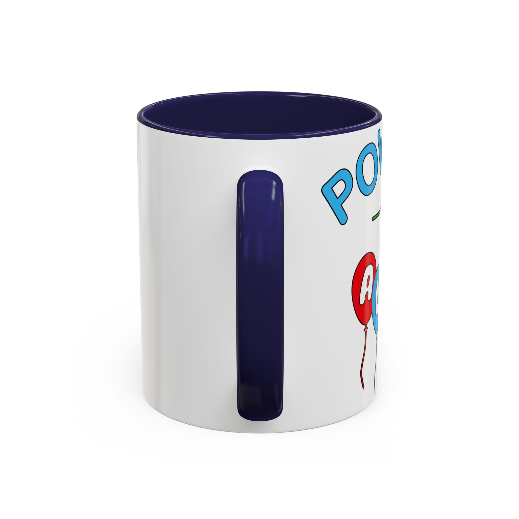 Celebrated Mommy Balloon Accent Coffee Mug — Funny Mom Birthday Gift (11/15oz)