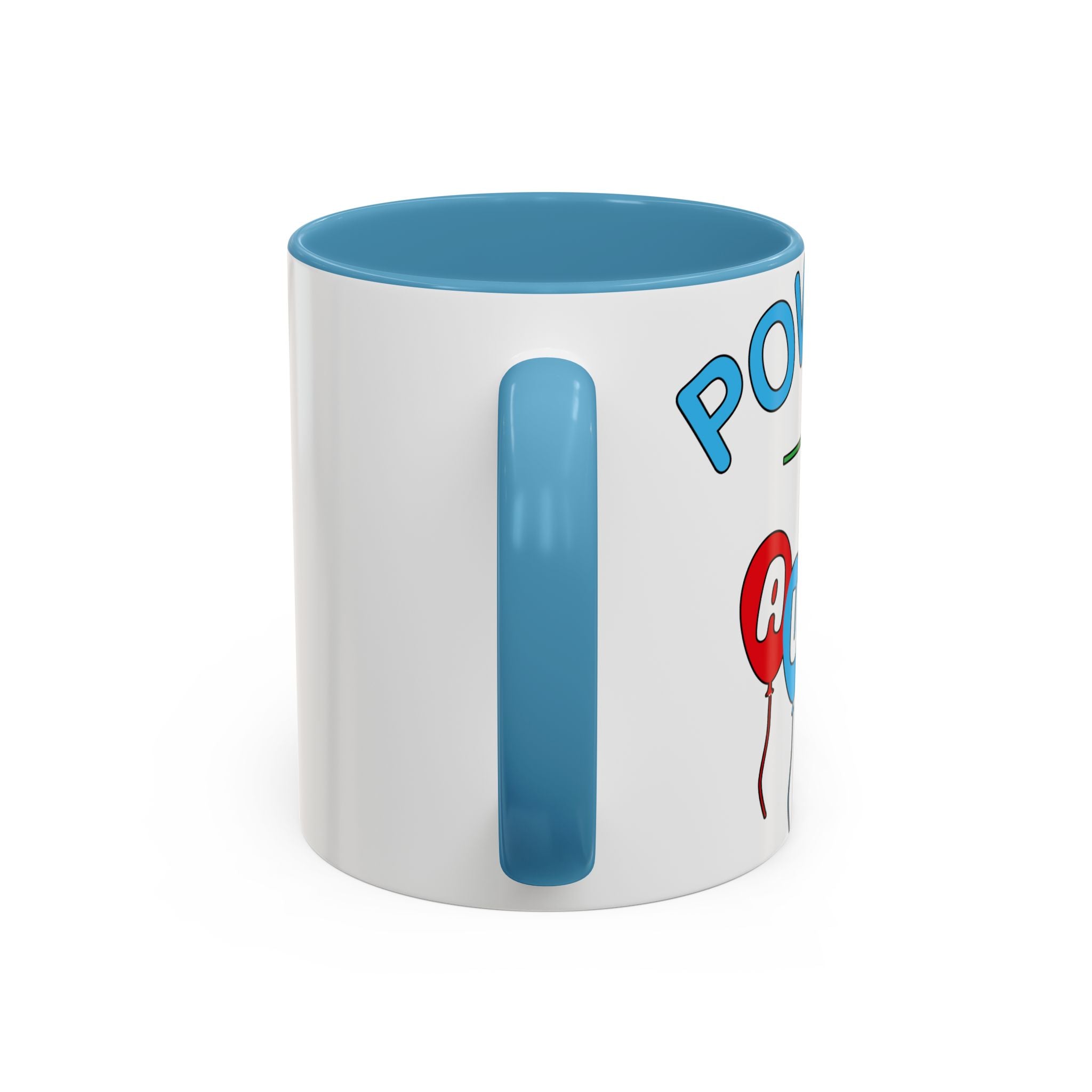 Celebrated Mommy Balloon Accent Coffee Mug — Funny Mom Birthday Gift (11/15oz)