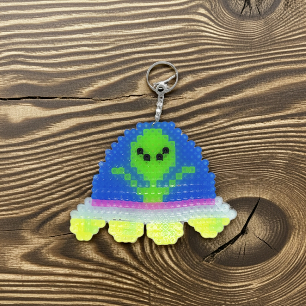Alien Invasion Keychain