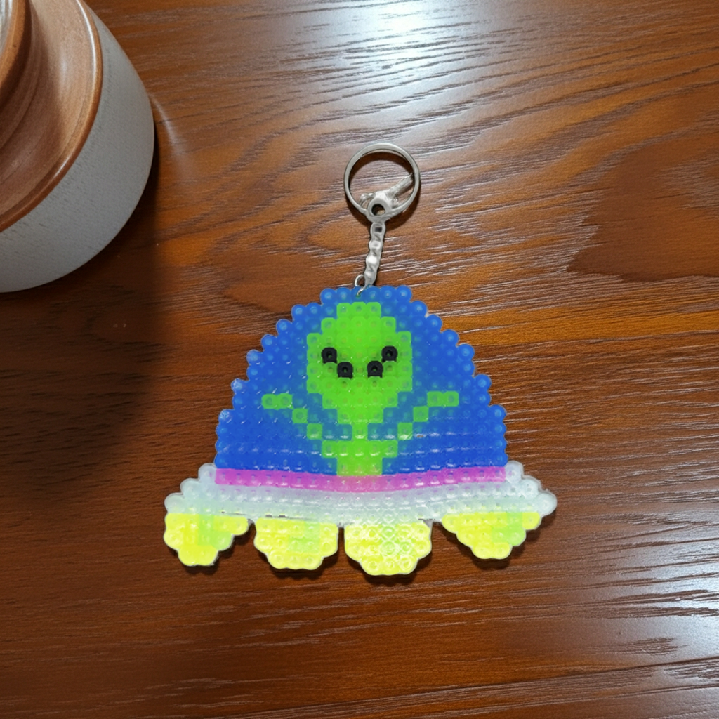 Alien Invasion Keychain