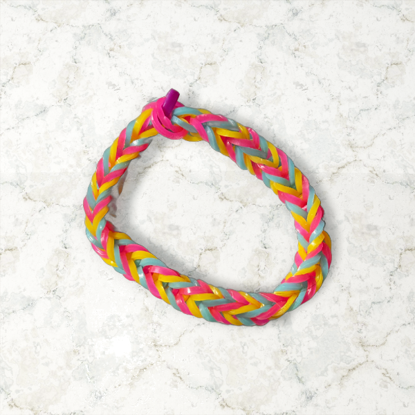 Spring Fling Rainbow Loom Bracelet